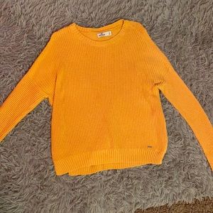 Hollister Mustard Yellow Sweater